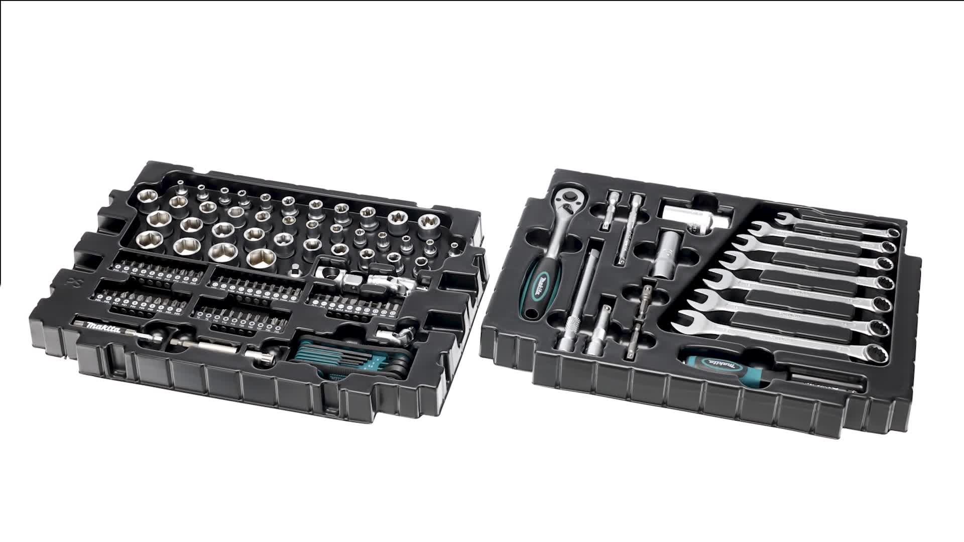 【エコツール笠寺店】Makita/マキタ Makpacケース入り120点メンテナンスセット E-08713【愛知県/名古屋市/笠寺/工具】 エコツール笠寺店】Makita/マキタ Makpacケース入り120点メンテナンス